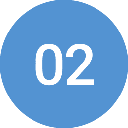 Number 02 in blue circle